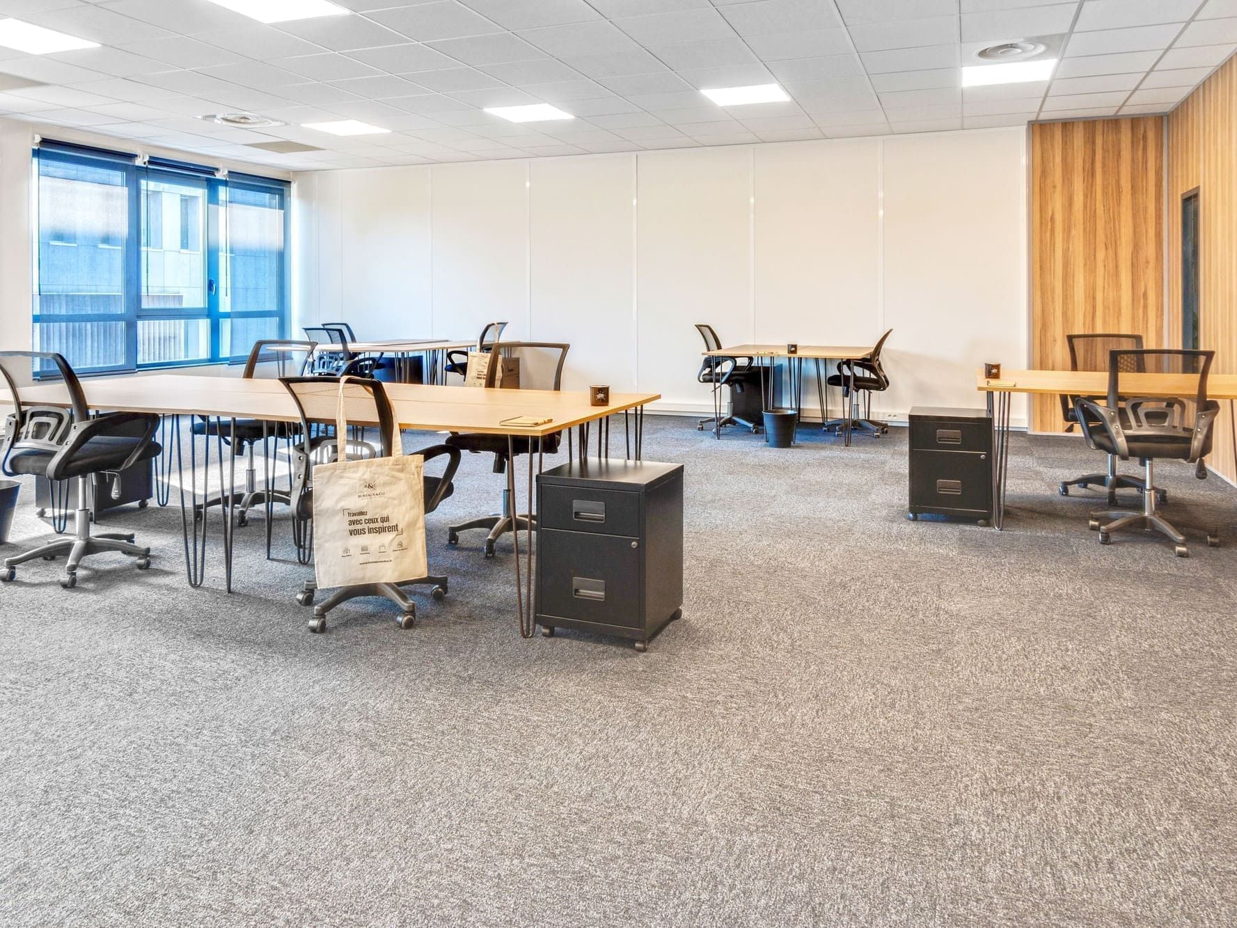 Bureau d'équipe (10 personnes) — Bureaux & Co Nantes Calypso, Nantes