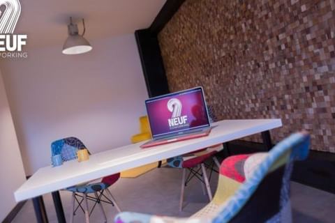 Bureau journée — Le 9 Coworking, La Rochelle