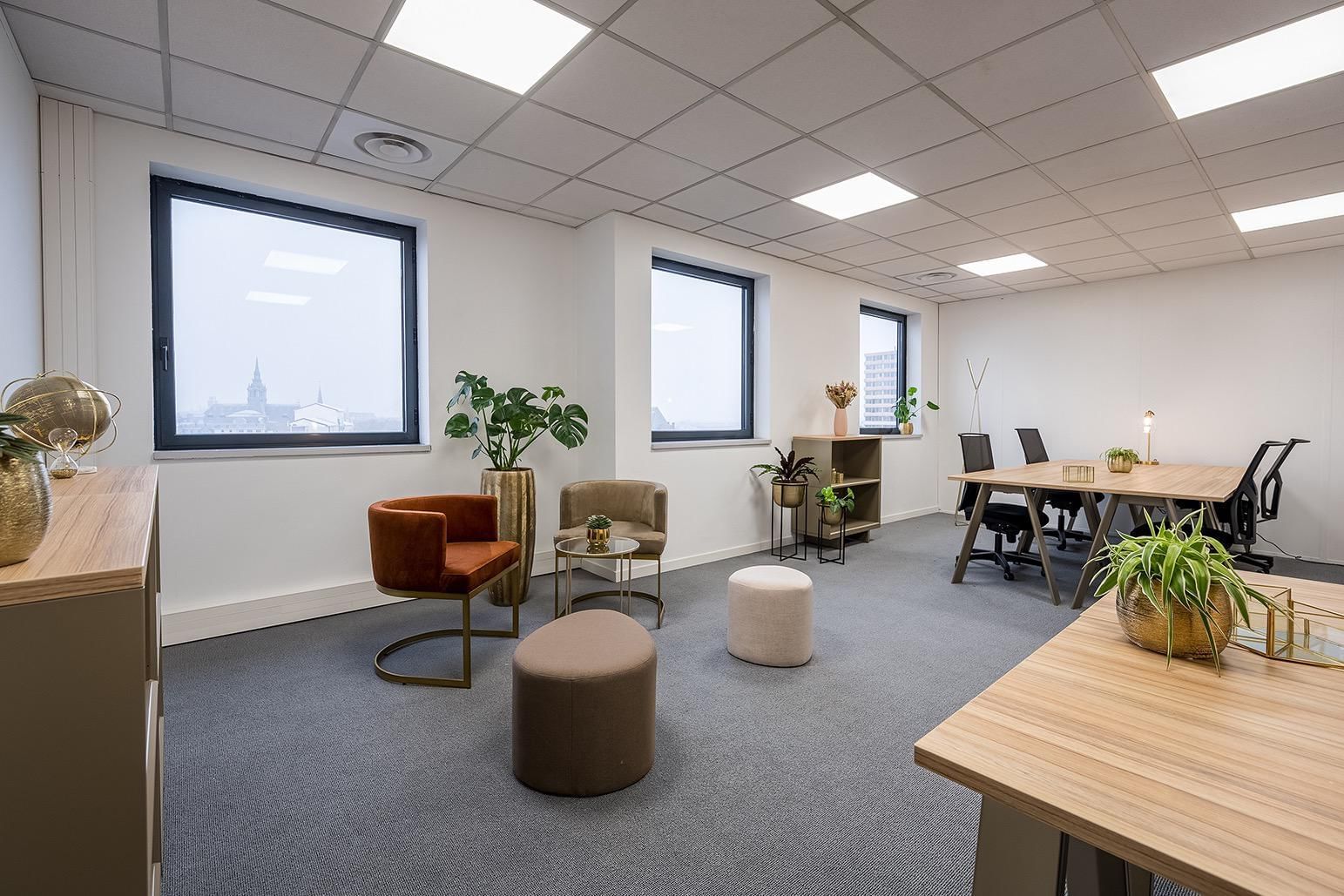 Poste en open space — B'Coworker Lille Roubaix, Kortrijk