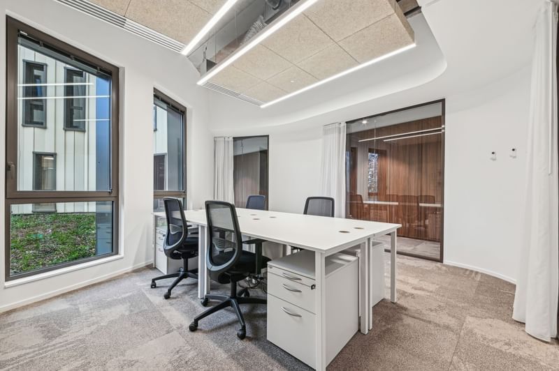 Accès Bureau privatif 3 personnes — Newton Offices Lime, Dardilly