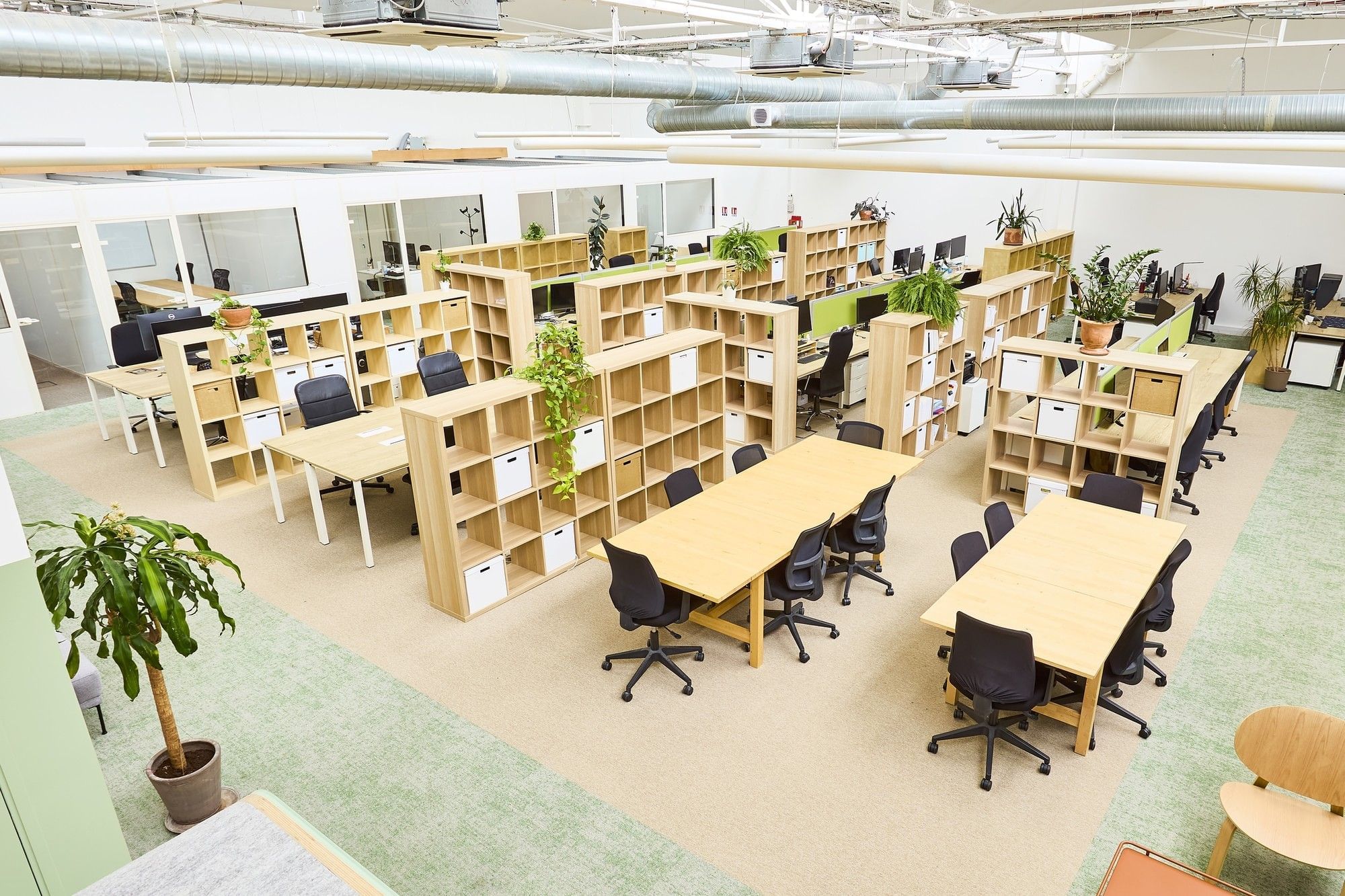 Open space Nomade — Greenspace Coworking, Paris