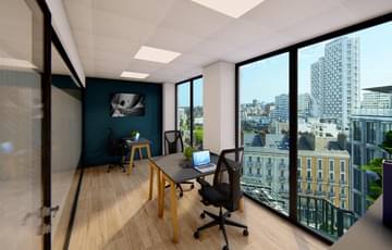 Bureau à la journée — Flex-O Rennes Eurorennes, Rennes