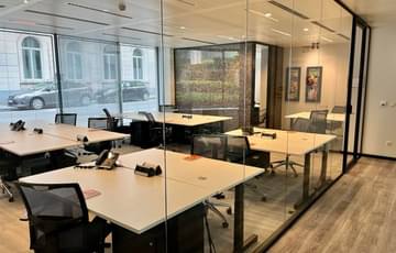 Open space Nomad — Tribes Brussels Avenue Marnix, Bruxelles