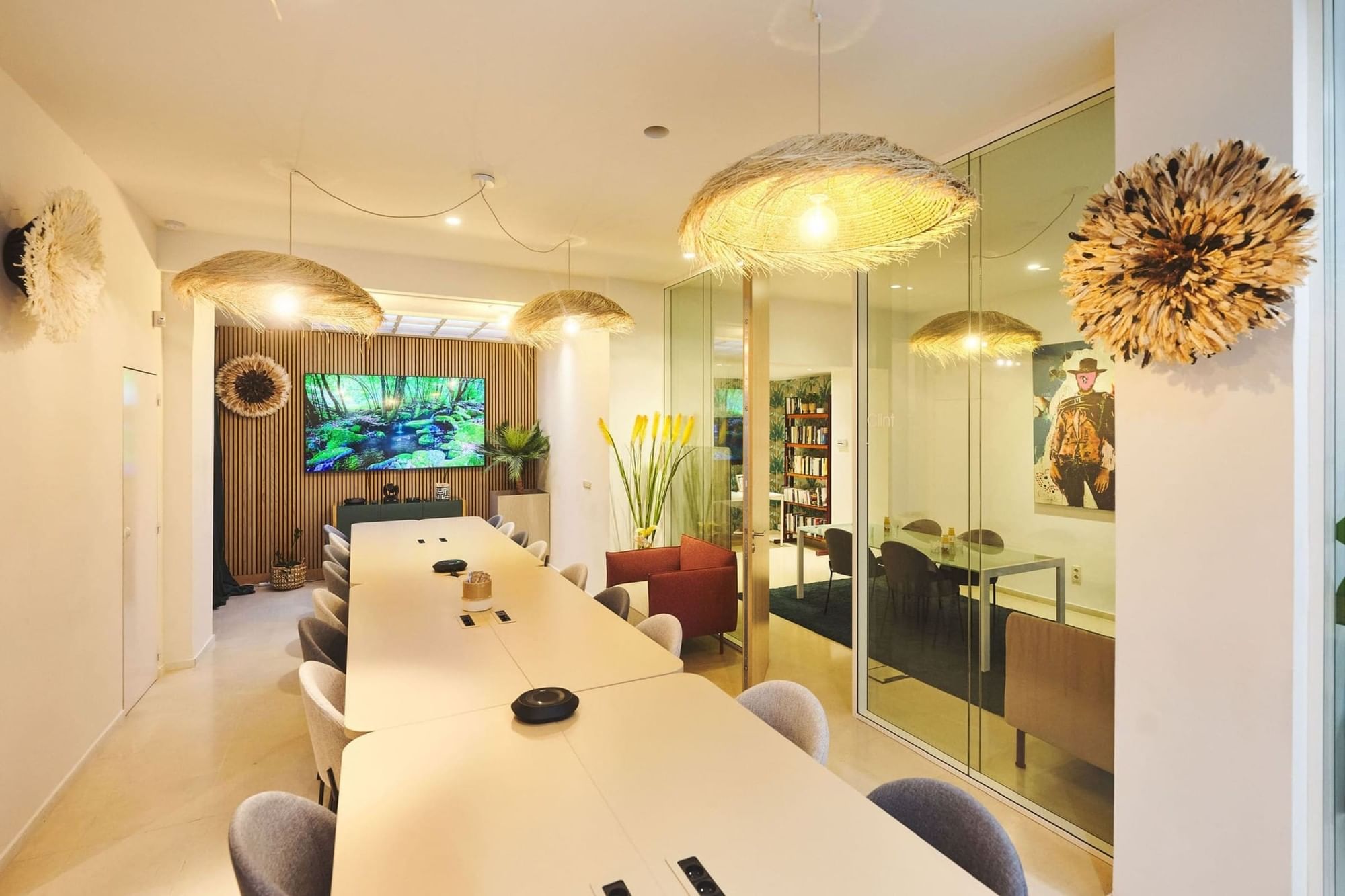 Salle de réunion Jungle — Burotel Bruxelles, Zaventem