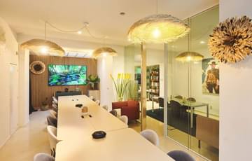 Salle de réunion Jungle — Burotel Bruxelles, Zaventem