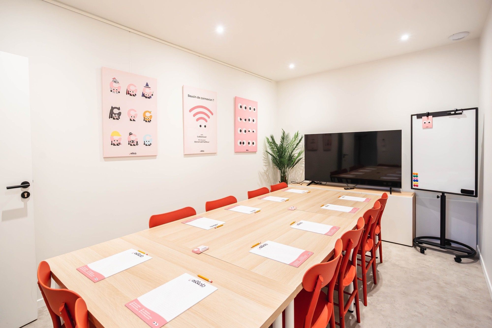 Salle de réunion  — Collab Coworking, Reims