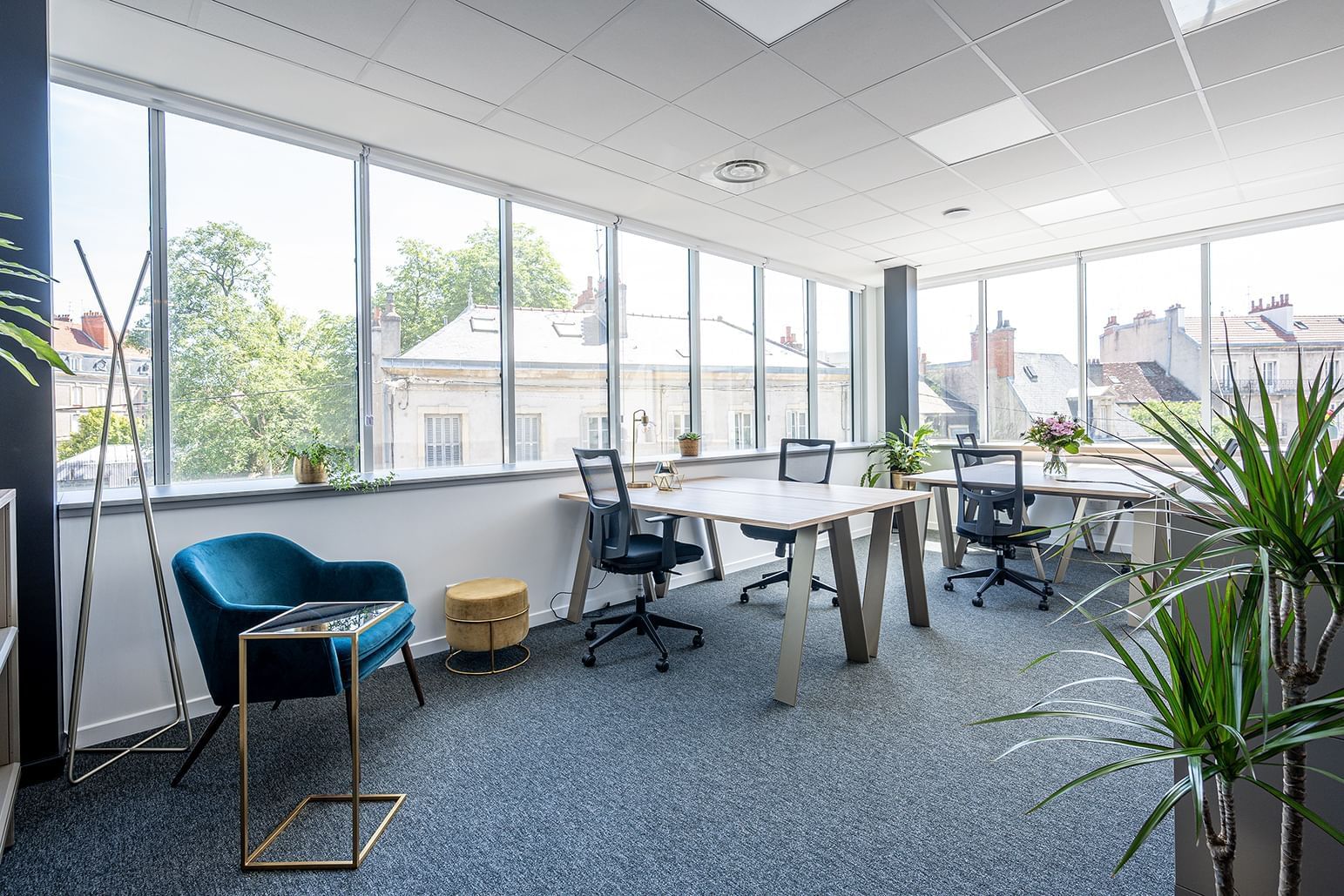 Bureau B10 pour 5 postes — B'CoWorker Dijon, Dijon