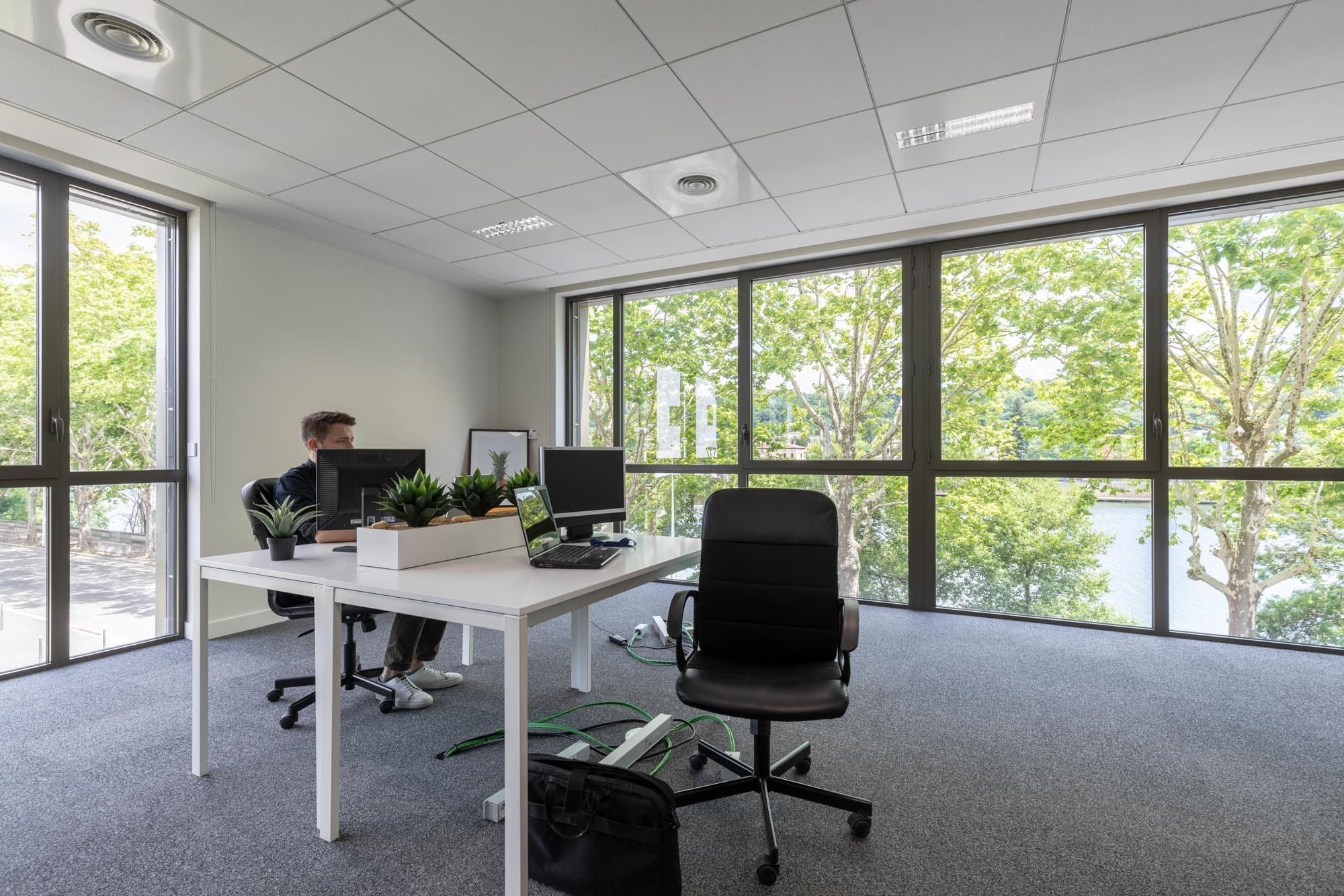 Focus Babolat Location de bureaux Quai Paul S dallian Lyon 9 en