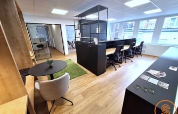 Poste en open space nomade — Smartwork Liège, Maastricht
