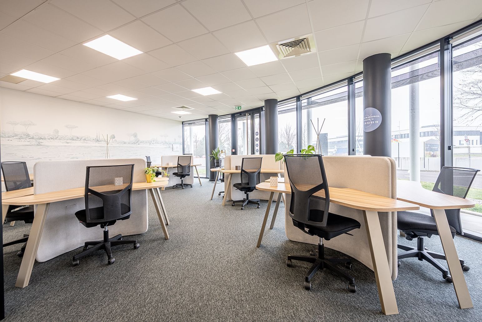 Poste en openspace — B'CoWorker Strasbourg Schiltigheim, Strasbourg