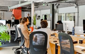 Open space Nomade — La Cantine x French TEch Nantes , Saint-Herblain