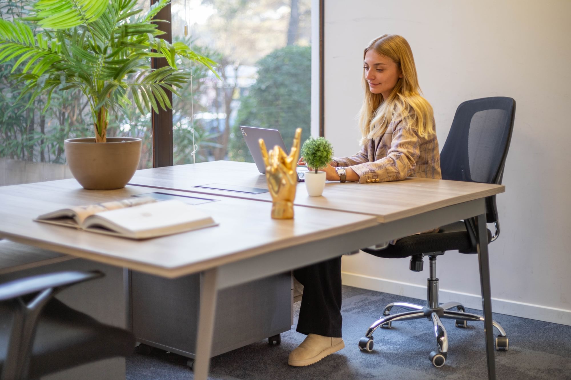 Bureau privé équipé 2 postes — Sundesk Valbonne, Grasse