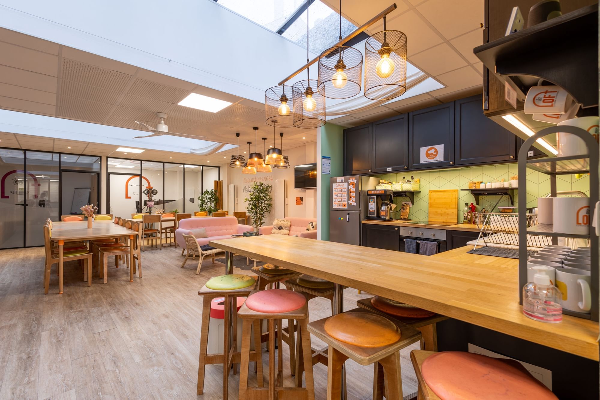 Poste en Open Space — Le Loft, Rennes