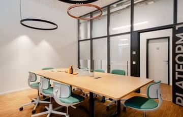 Besprechungsraum Platform 1 — GoodSpaces Parkside, Karlsruhe