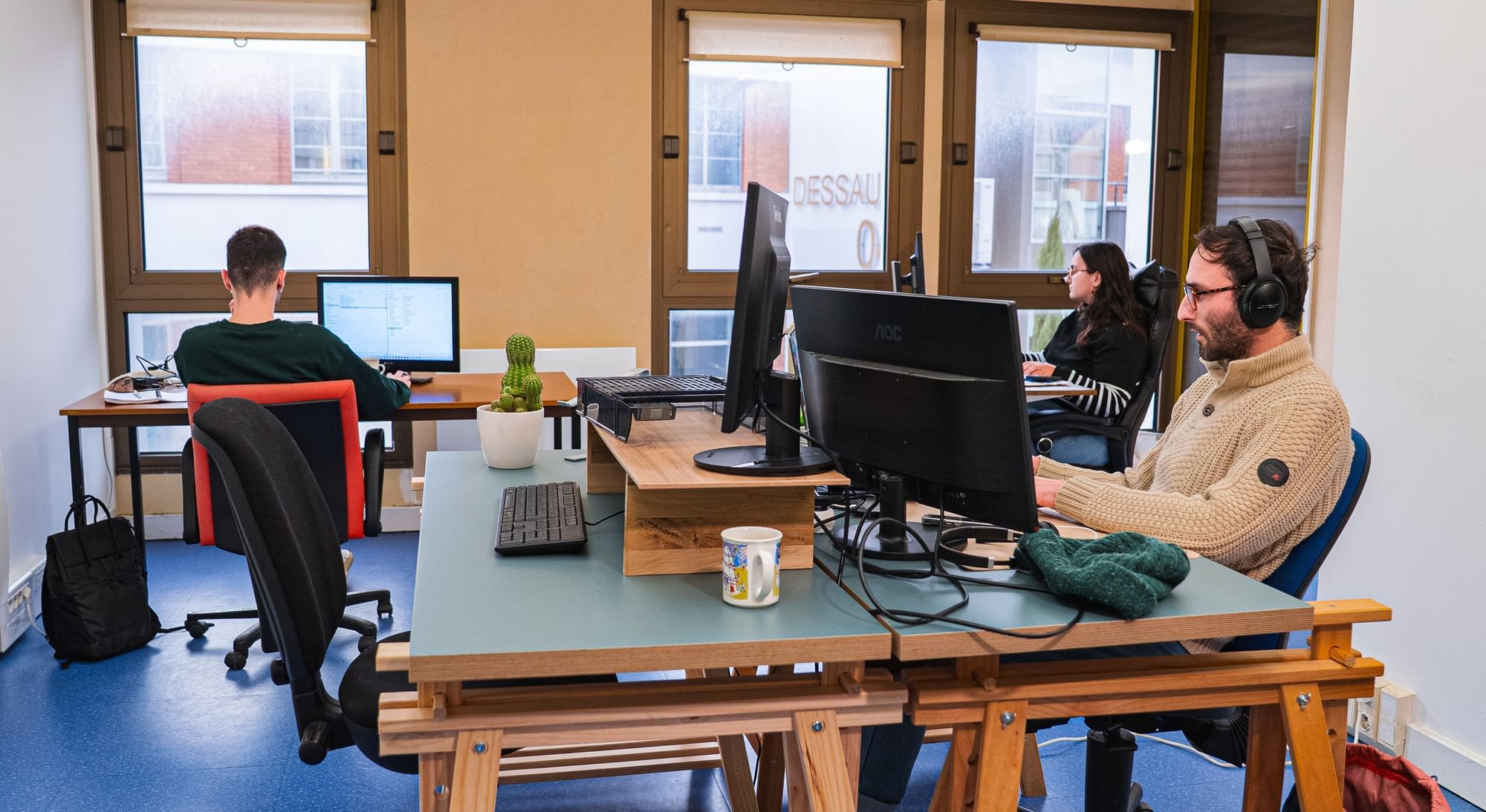 Open space Nomade — Espace de Coworking au Moule à Gaufres, Orléans