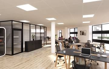 Coworking Nomade — Flex-O Lille Europe, Villeneuve-d'Ascq