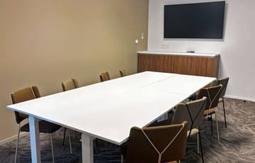 Salle de réunion Yttrium — Newton Offices Lime, Dardilly