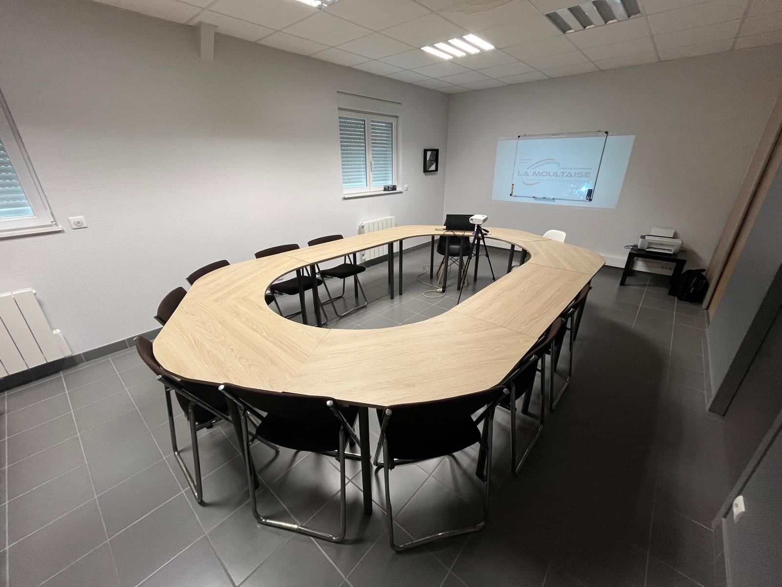 Salle de réunion 1 — Centre d'Affaires La Moultaise, Caen