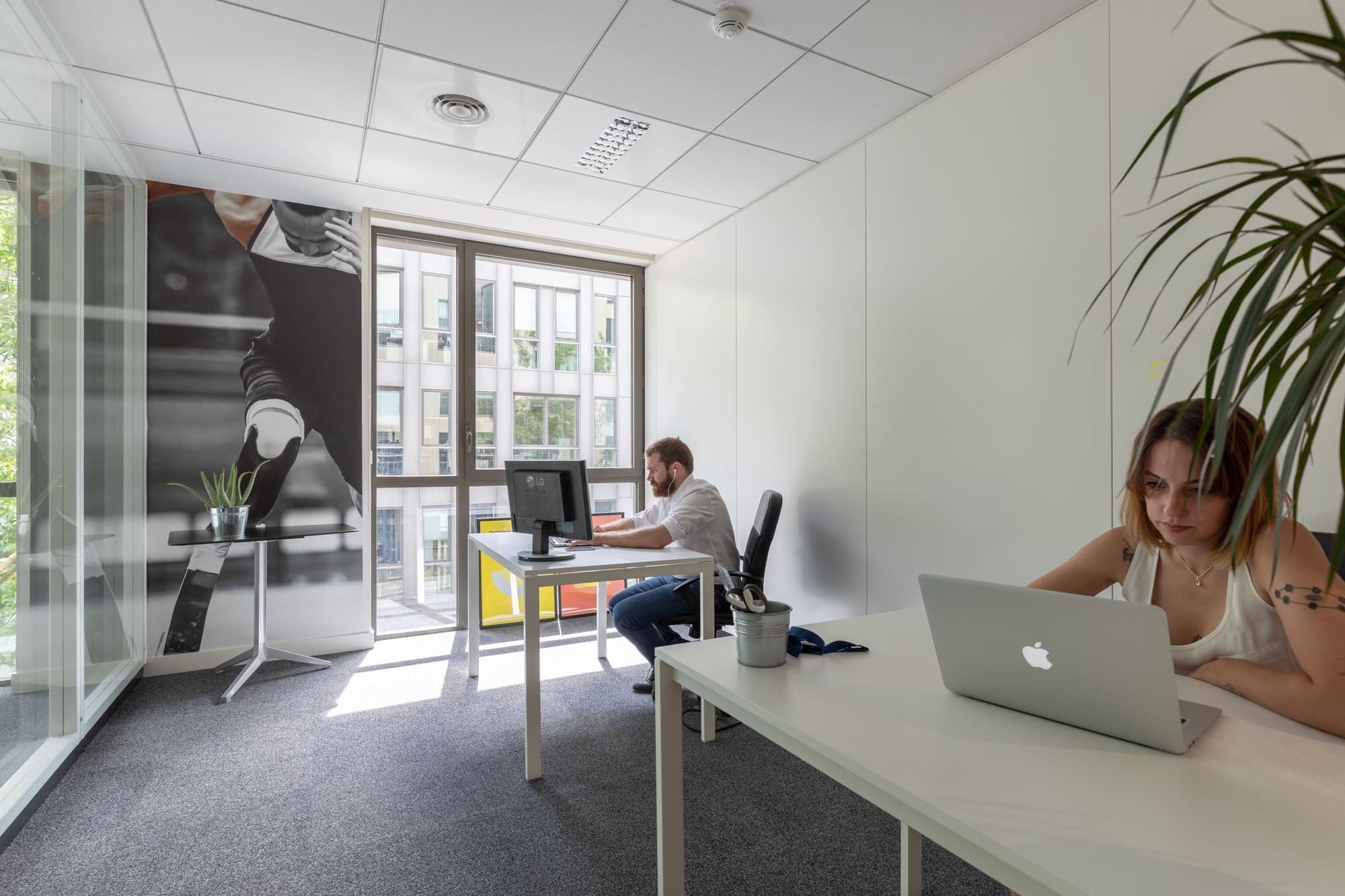 Focus Babolat Coworking offices Quai Paul S dallian Lyon 9