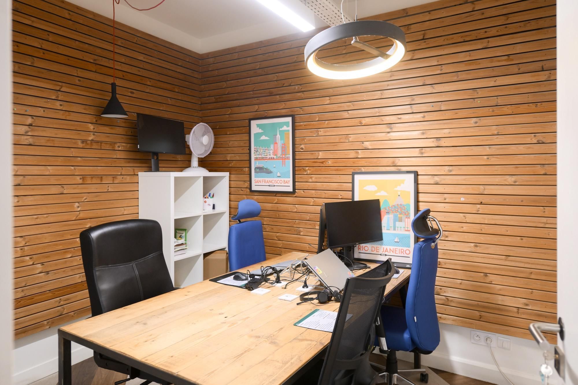 Bureau 4 personnes 10 jours par mois — MyCowork Montorgueil, Paris