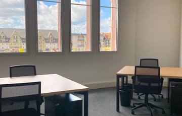 Bureau privatif 2 personnes — Bureaux & Co Deauville, Le Havre
