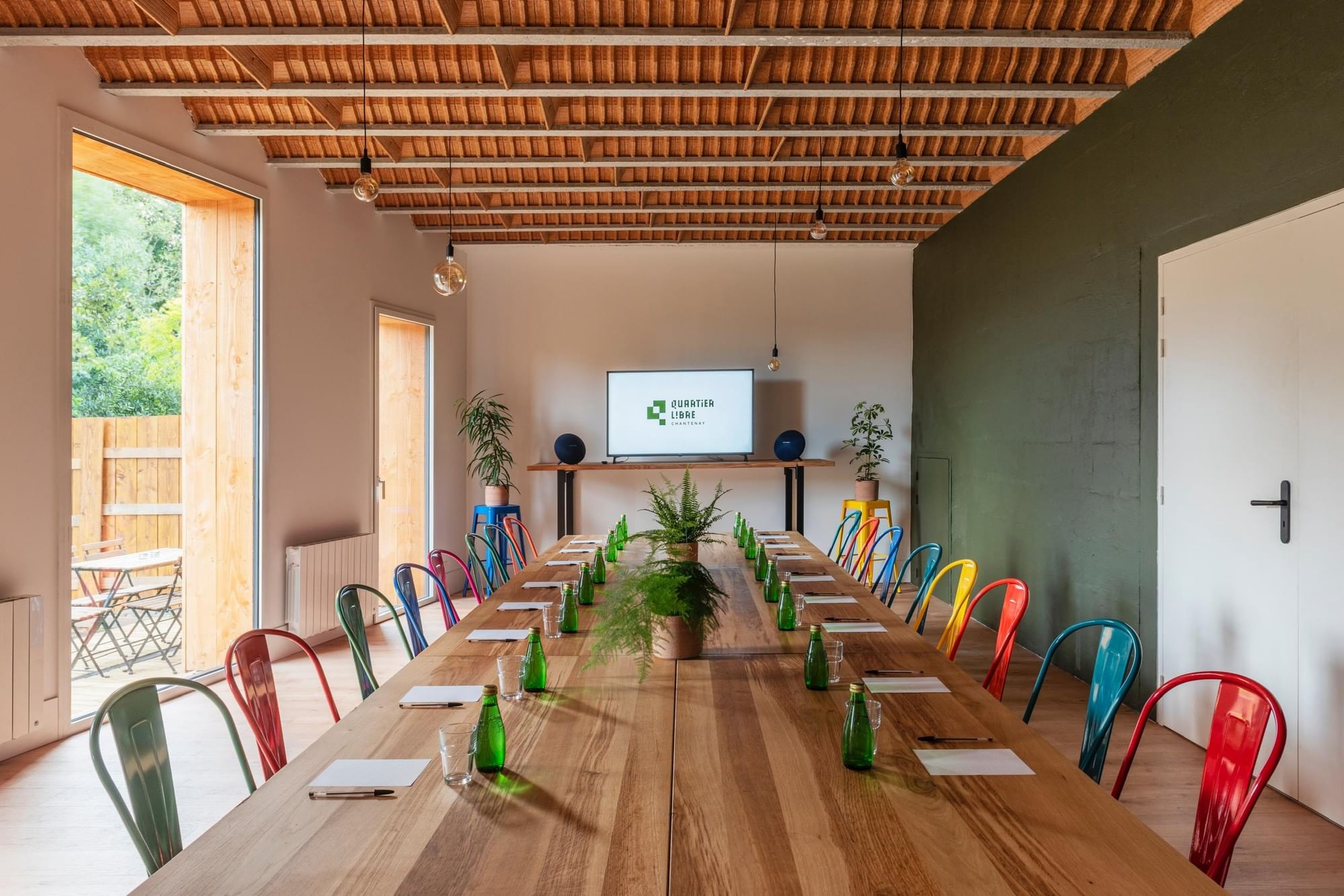 Salle de réunion L'Atelier / Jardin — Quartier Libre Chantenay, Saint-Herblain