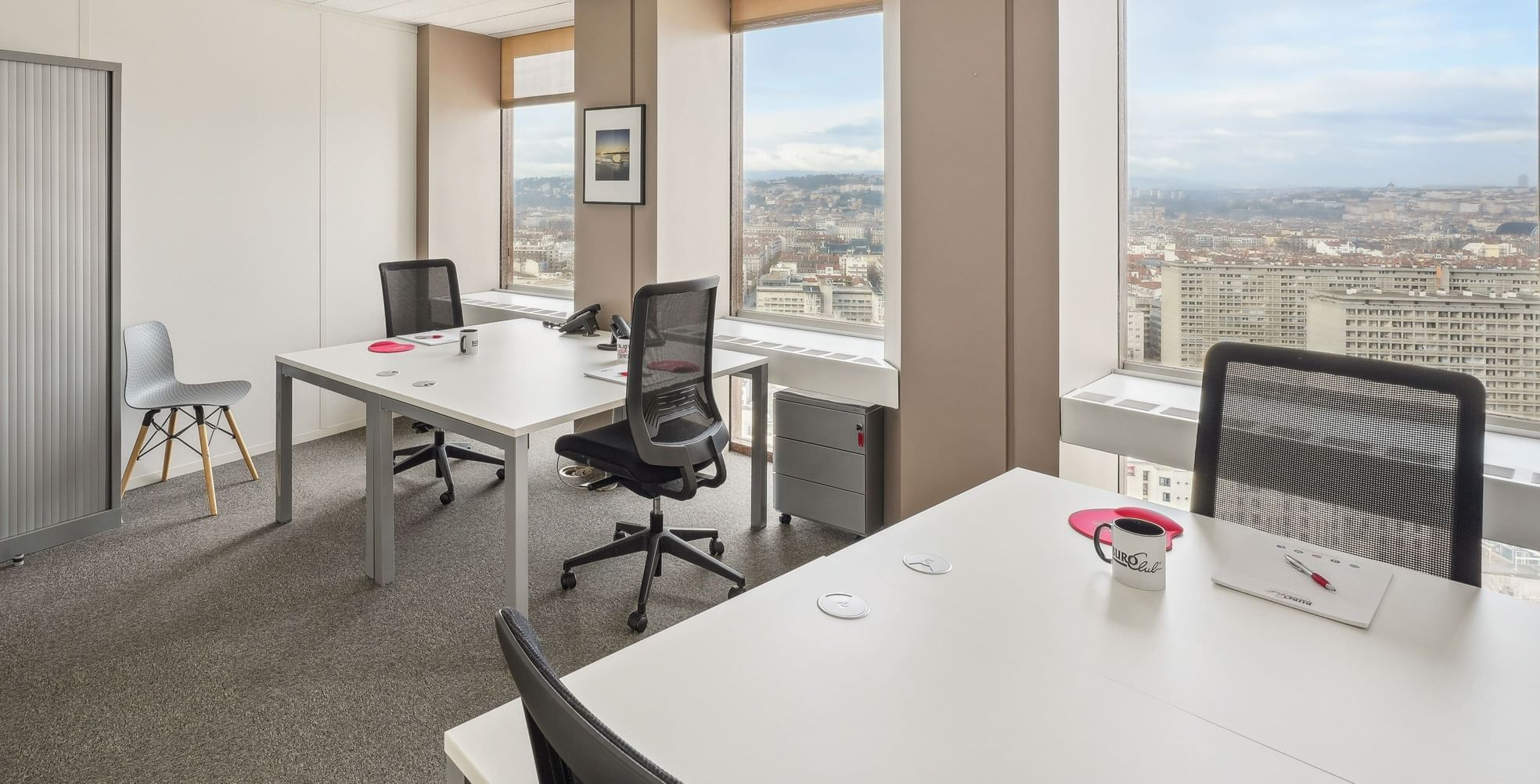 Bureau privatif 4 personnes — Buro Club Lyon Part Dieu, Villeurbanne