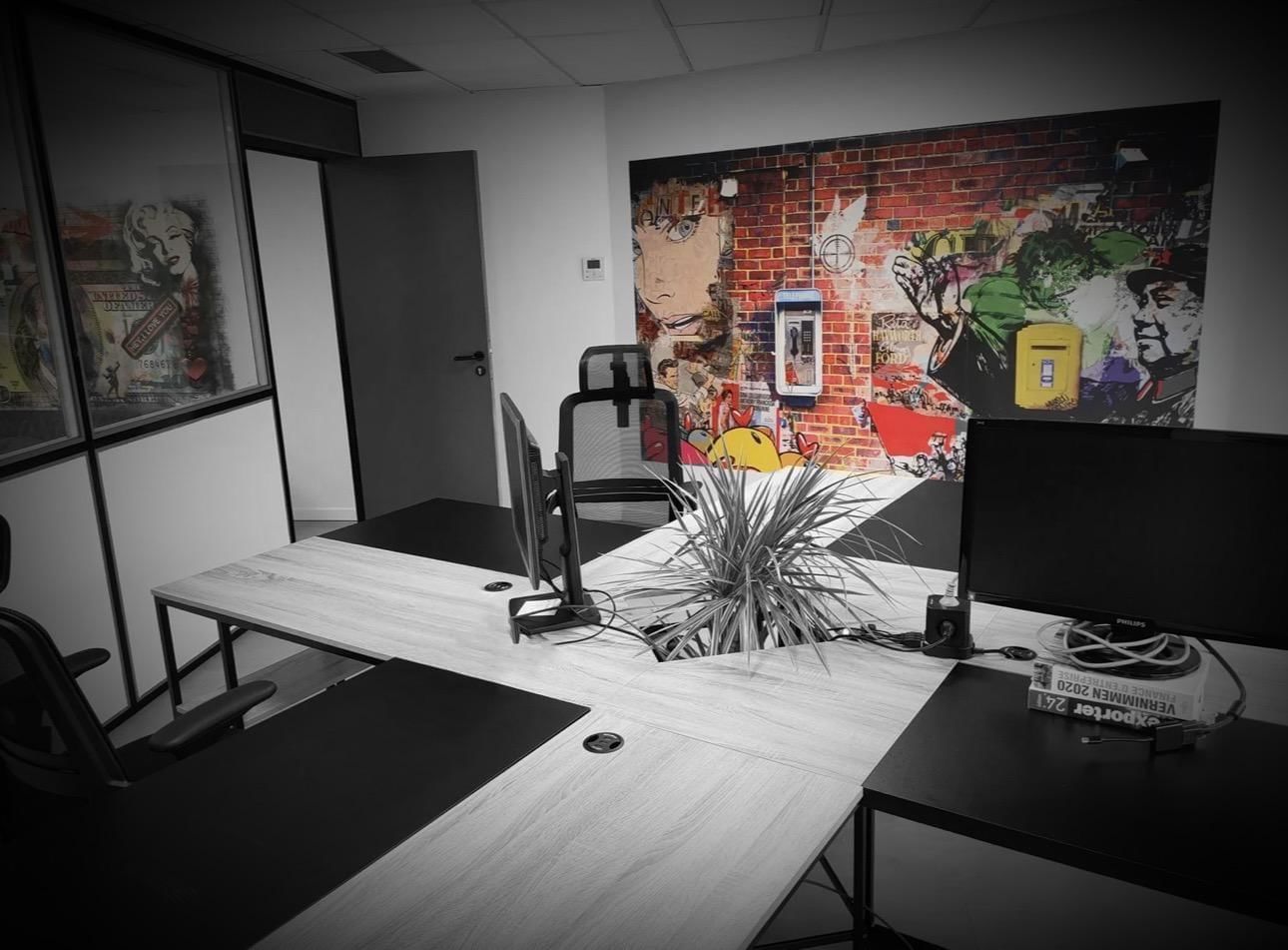 Open space Nomade — Alpes Secrétariat, Genève