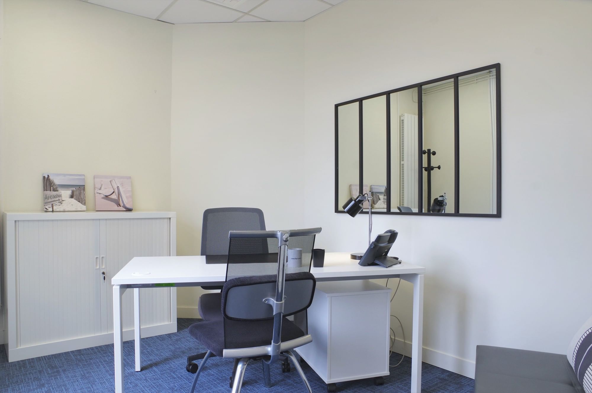Bureau privatif 2 personnes — Buro Club Bordeaux Quinconces, Bordeaux