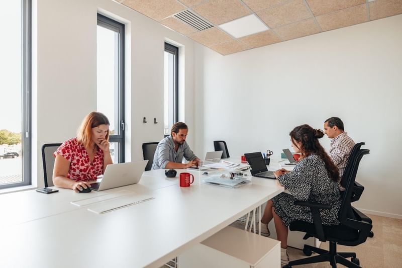 Accès Bureau privatif 3 personnes — Newton Offices Haute Borne, Villeneuve-d'Ascq