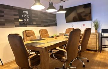 Salle de réunion 5+1 pax — Welcome Coworking Meinau, Strasbourg