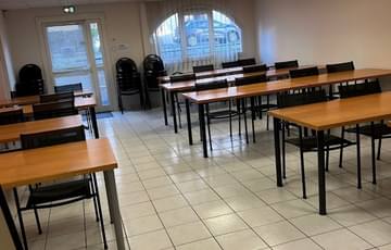 Salle bleue de 10 à 40 pers. — Le Check In, Annecy