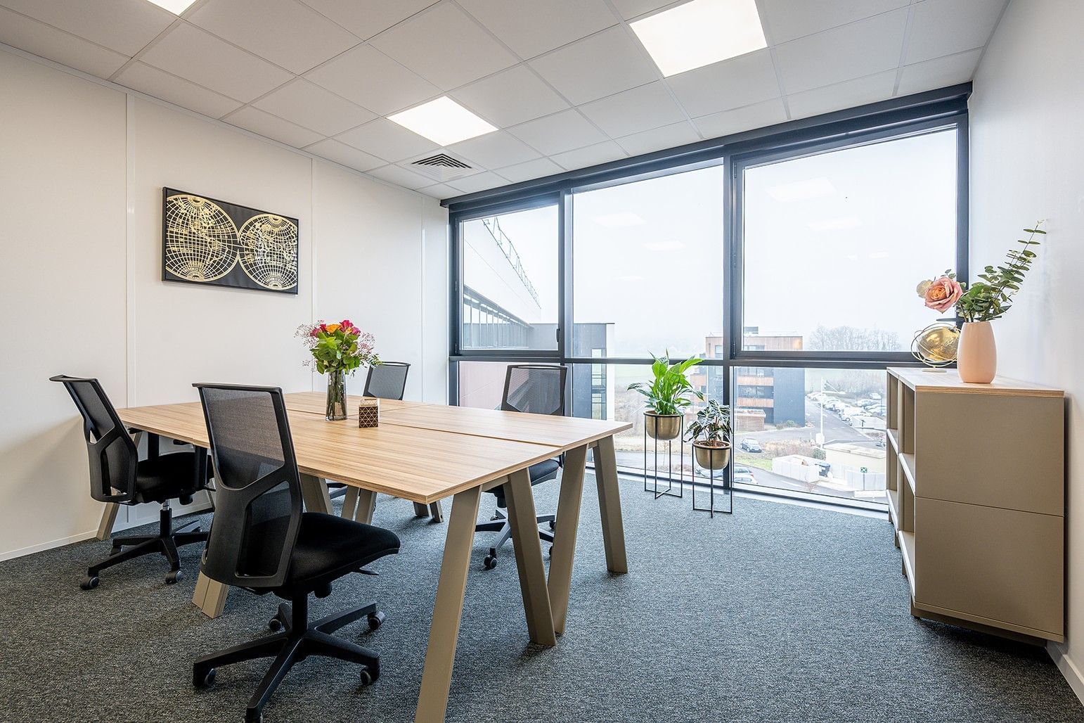 Bureau 46 /46 bis - 8 postes (45m²) — B'CoWorker Strasbourg Schiltigheim, Strasbourg