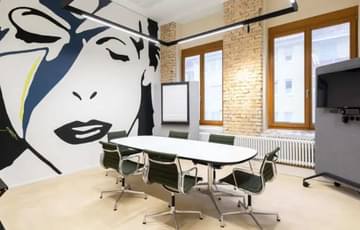 Besprechungsraum Stardust — GoodSpaces SteamWork, Karlsruhe