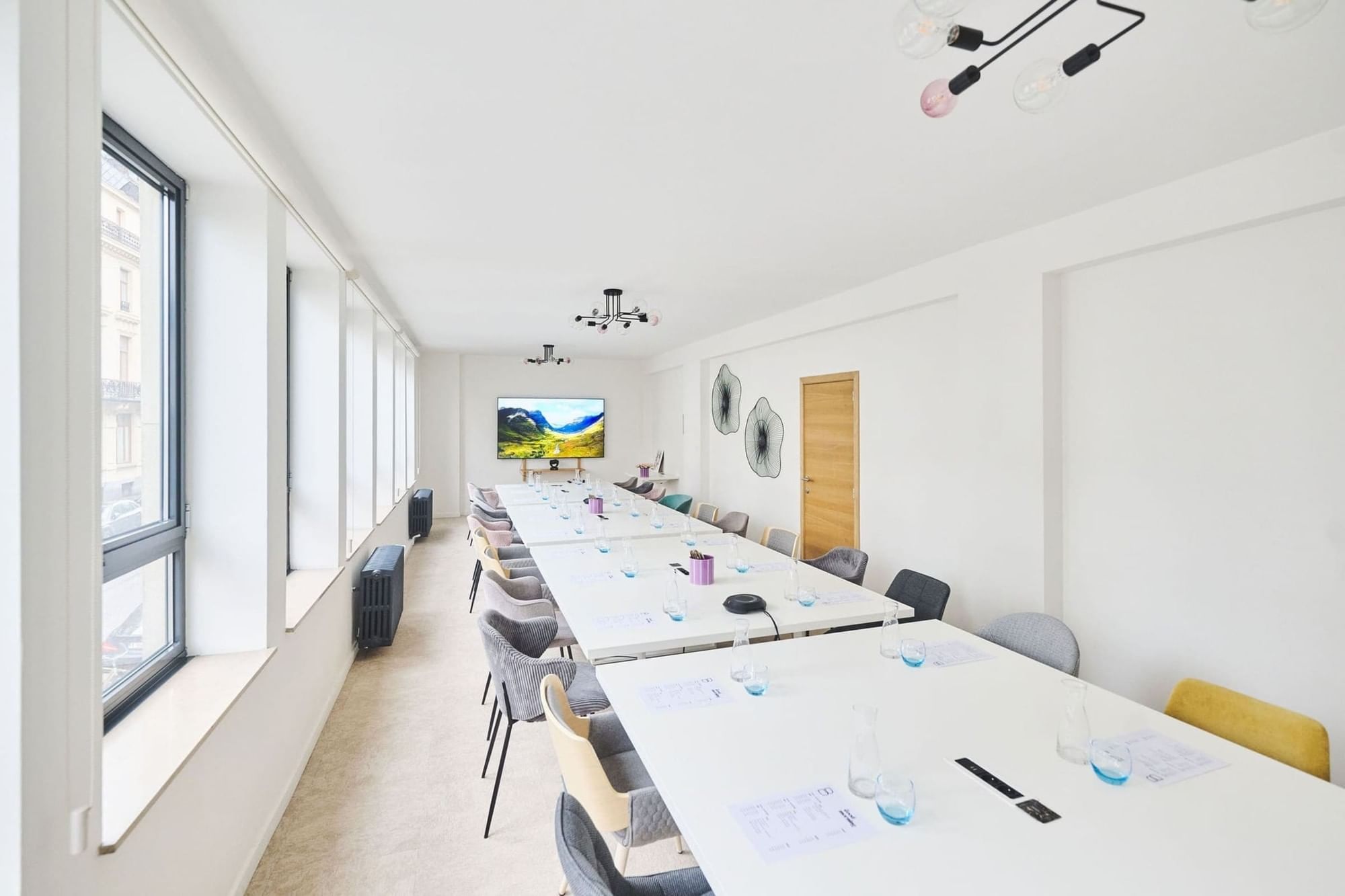 Salle de réunion Liberty — Burotel Bruxelles, Leuven