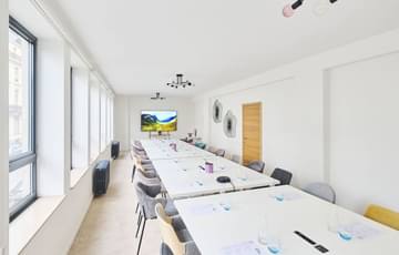 Salle de réunion Liberty — Burotel Bruxelles, Leuven