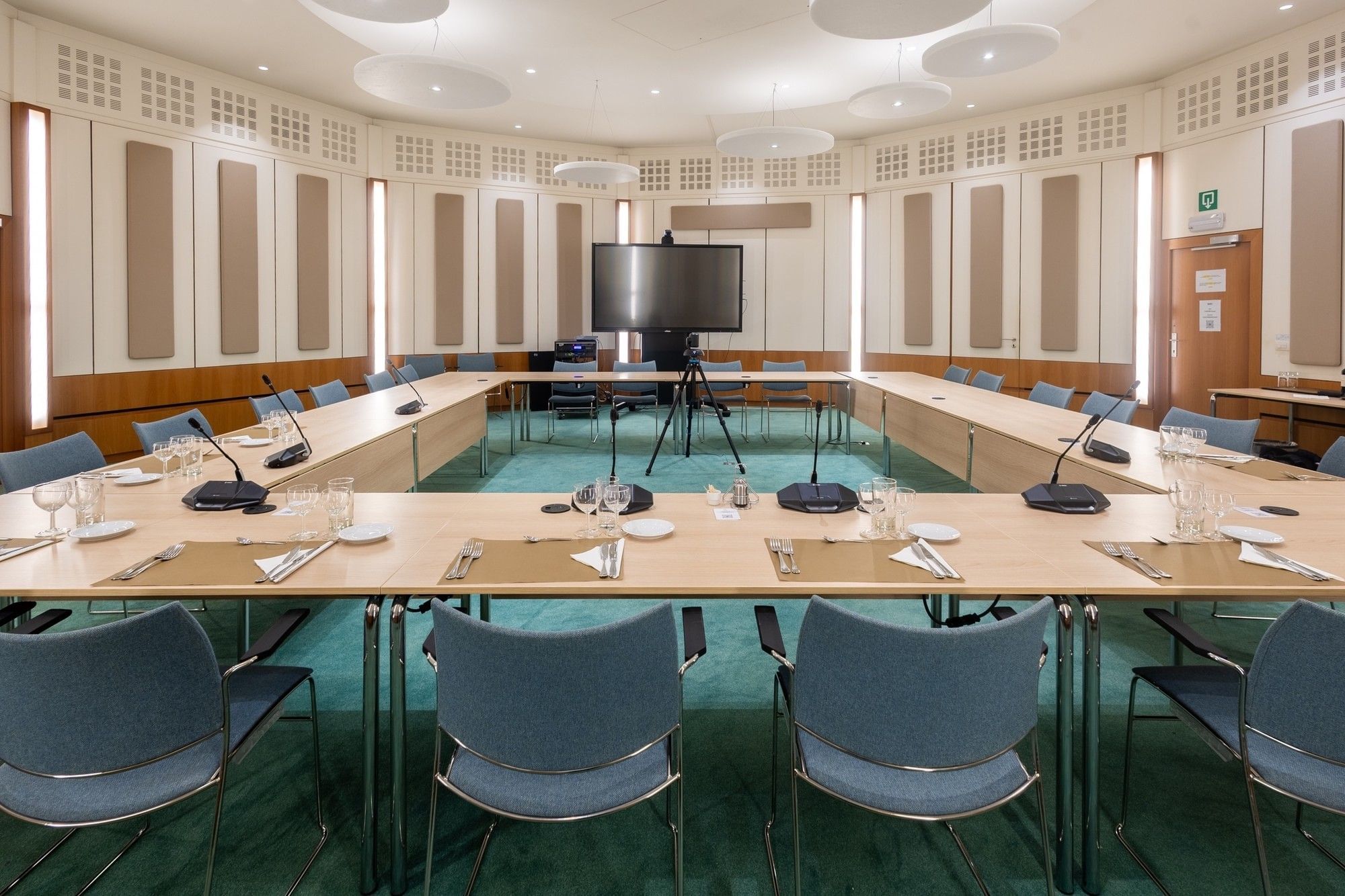 Salle de réunion Rotonde — Conseil central de l'économie - Joyeuse Entrée, Zaventem