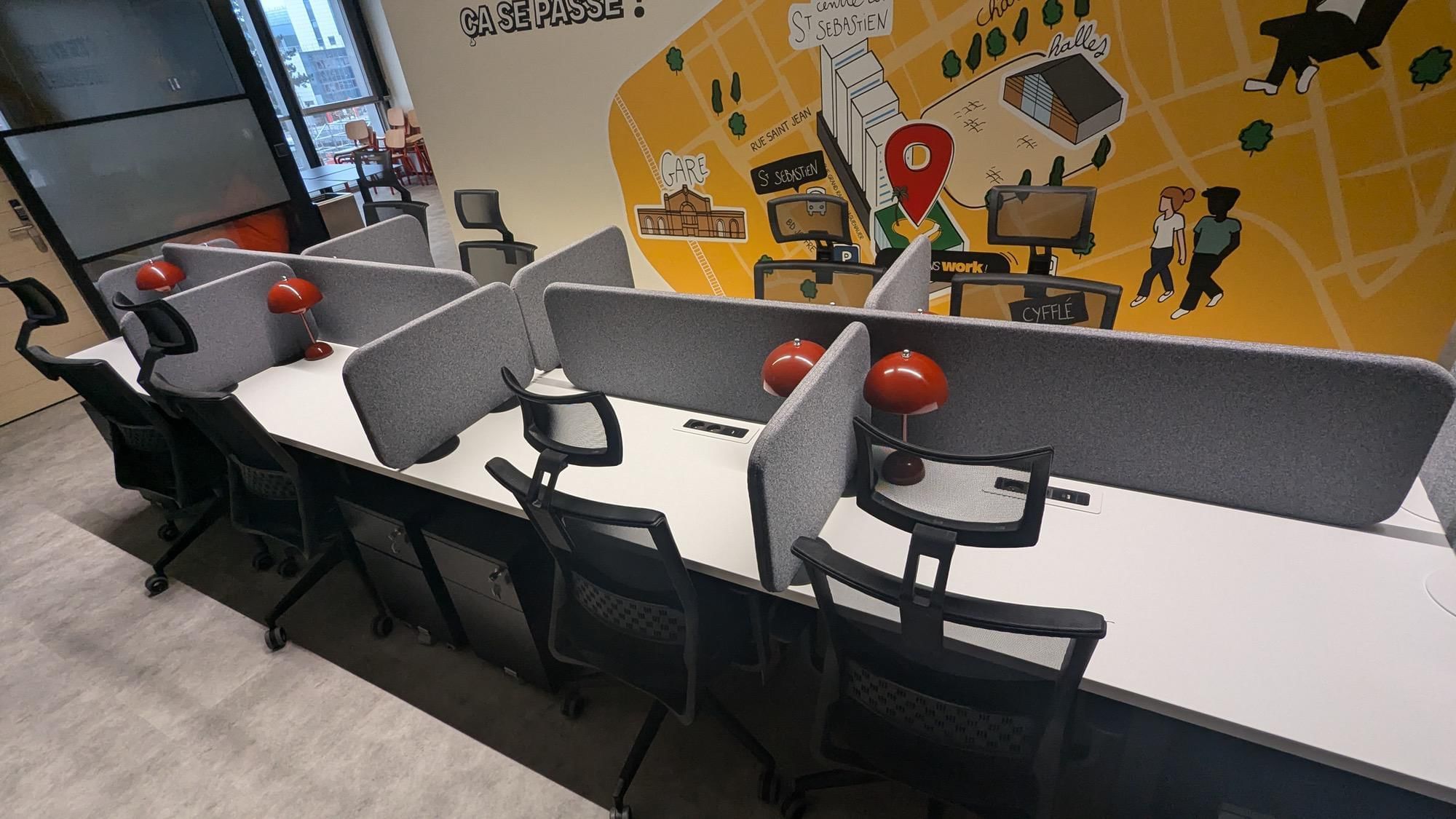 Open space Nomade étudiant — Palais Work, Nancy