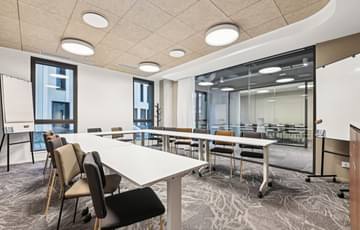 Salle de réunion Brome — Newton Offices Lime, Dardilly