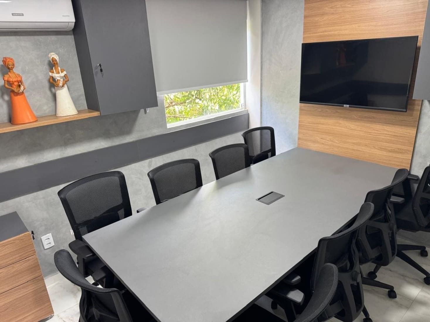 Sala de reuniões — Coworking Foco & Flow, Recife