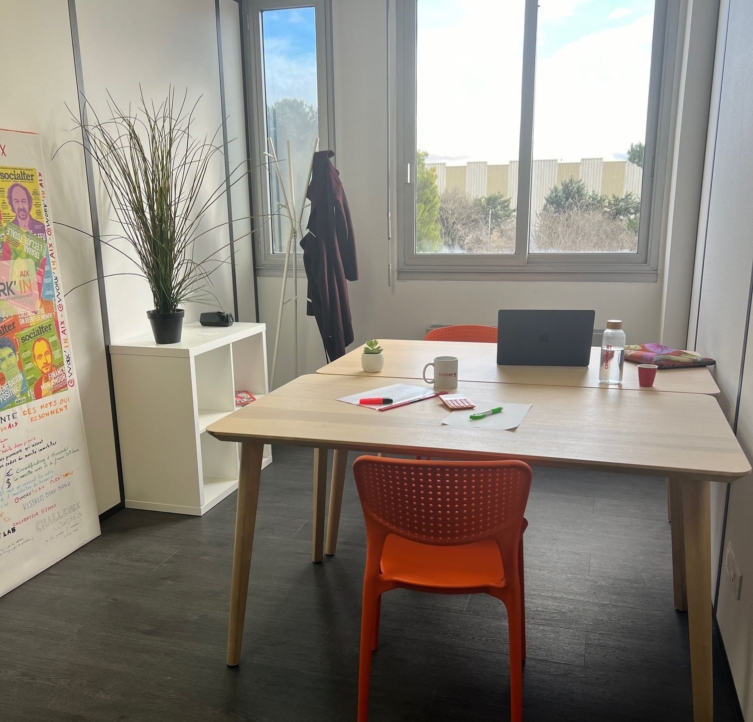 Bureau privatif à l'heure  pour 2 personnes — Cowork'in Aix, Salon-de-Provence