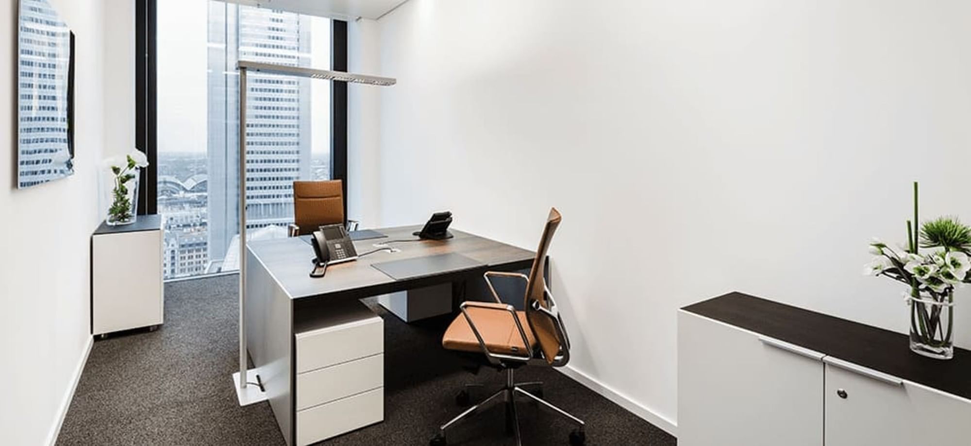 Private office for 2 persons — Contora Office Solutions - Frankfurt Taunusturm, Darmstadt