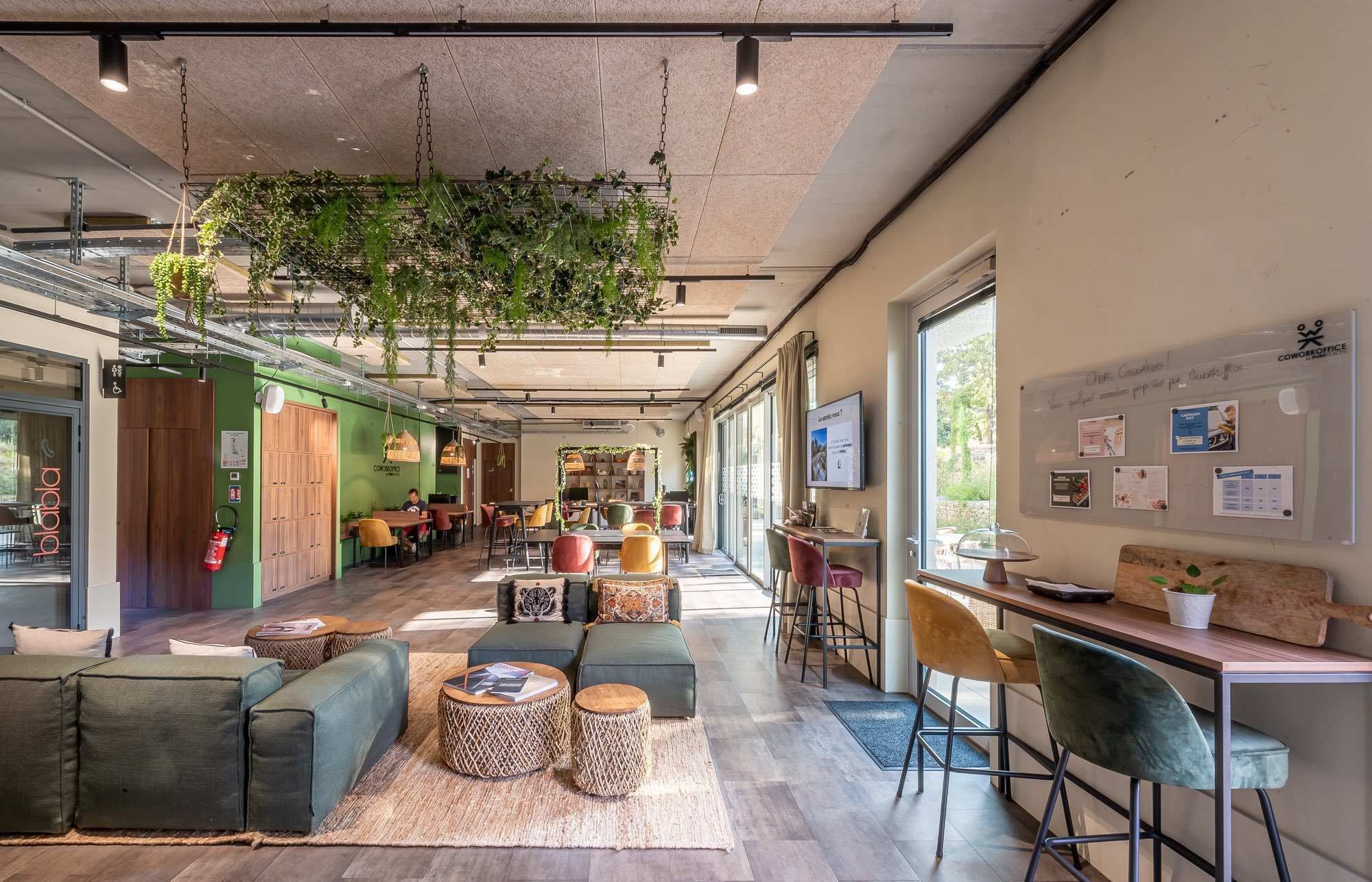 Open space journée — Coloft Sophia Antipolis, Cannes
