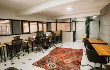 Grande salle de réunion — Manzili Workspace, Tamraght