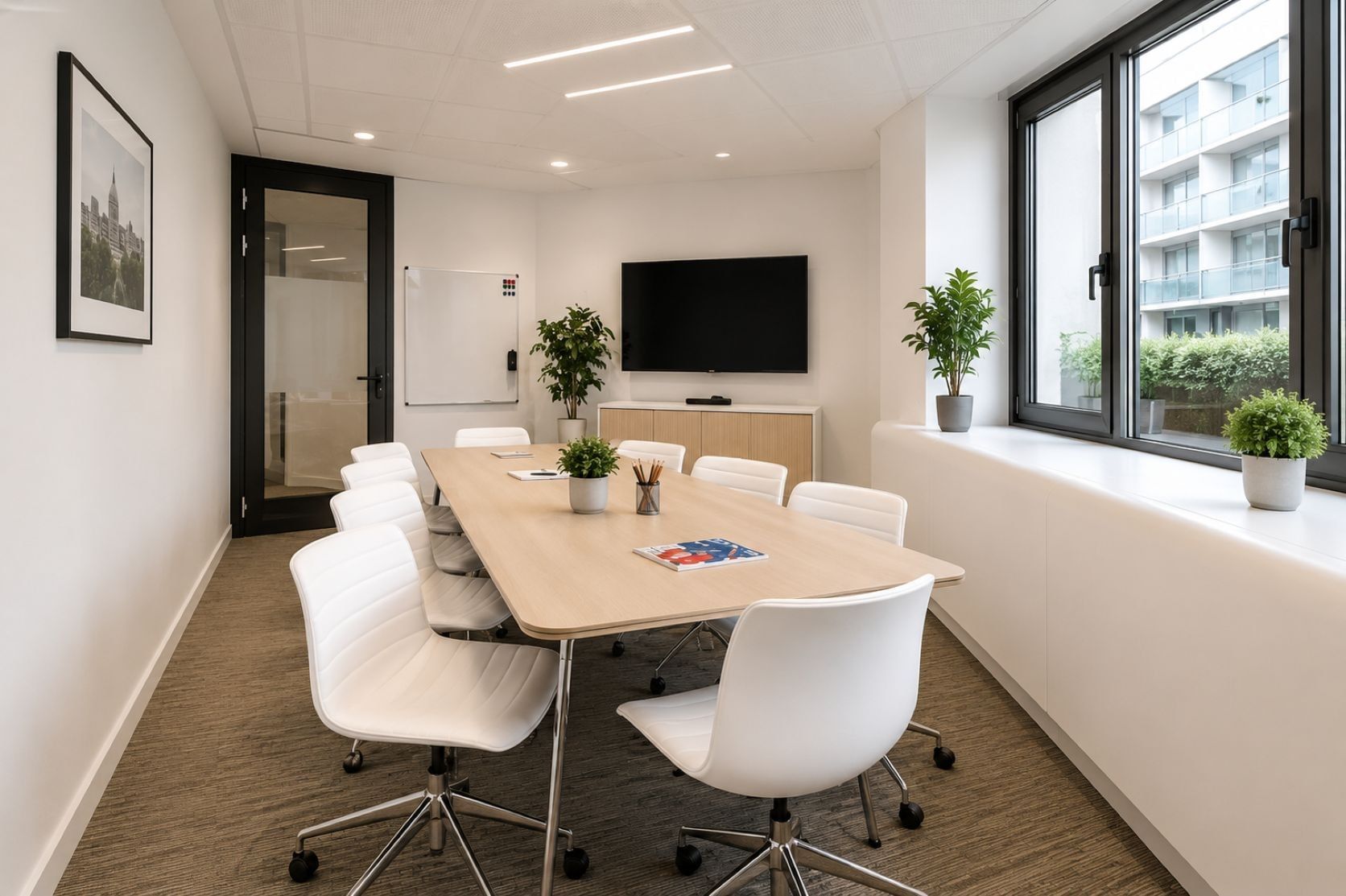 Salle de réunion 2 — Together Coworking Neuilly-sur-Seine, Levallois-Perret