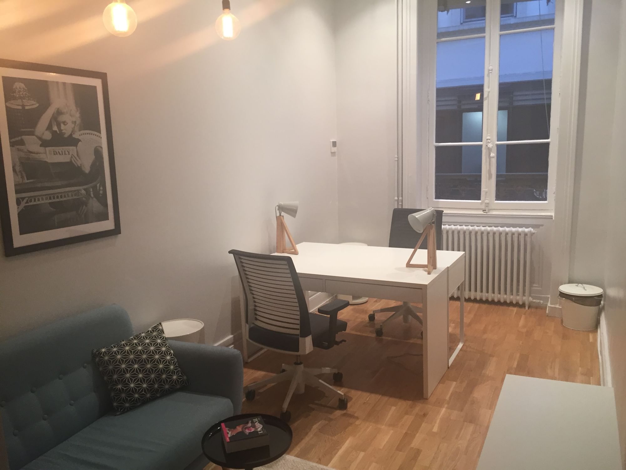 Bureau 2 postes tout équipé Hôtel de Ville — Workoon, Lyon