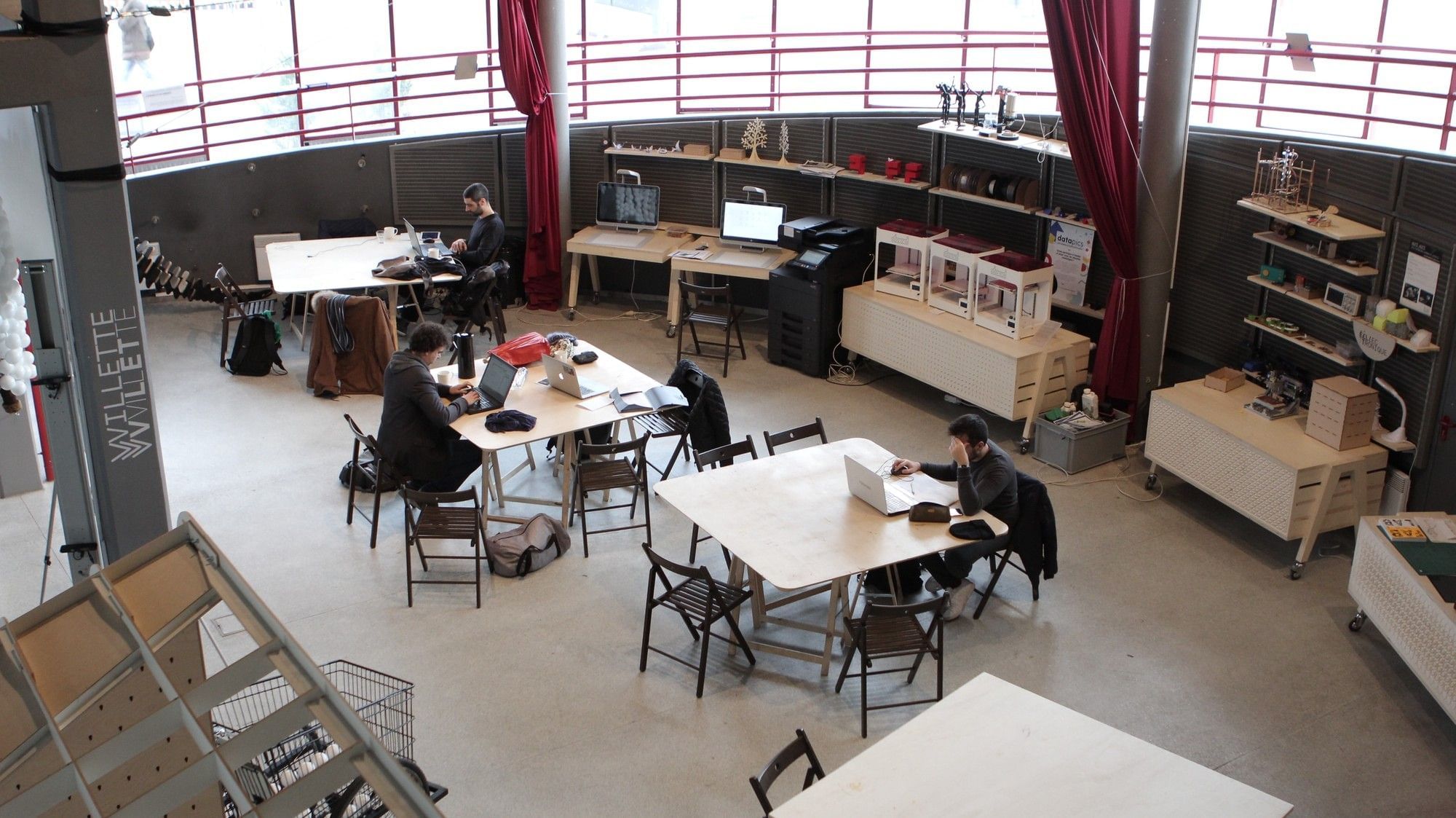Open space Nomade — Villette Makerz, Tremblay-en-France