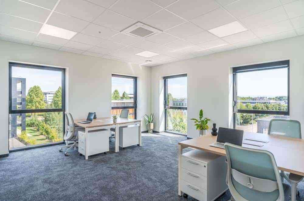 Bureau privatif 4 personnes — Office Station Strasbourg, Oberhausbergen