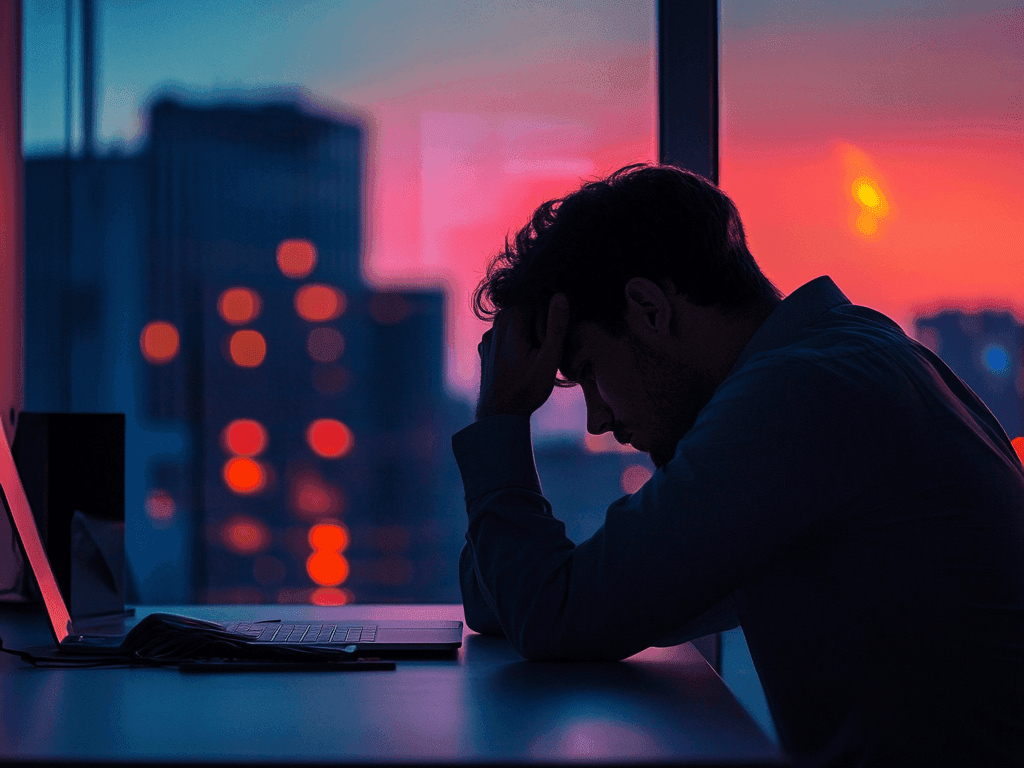 salarié isolé en situation de stress