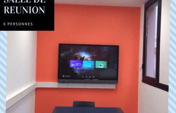 Salle de réunion 8 personnes — Coworking Besançon, Besançon
